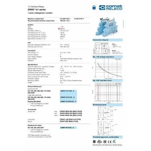 ComatReleco PLC Slim Relay Module
