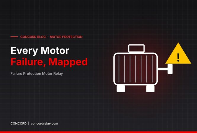 Motor Failure Protection Relay: Failure Modes Mapped to Functions - CONCORD blog